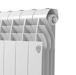 Радиатор биметаллический BiLiner 500/4 секции белый ROYAL THERMO