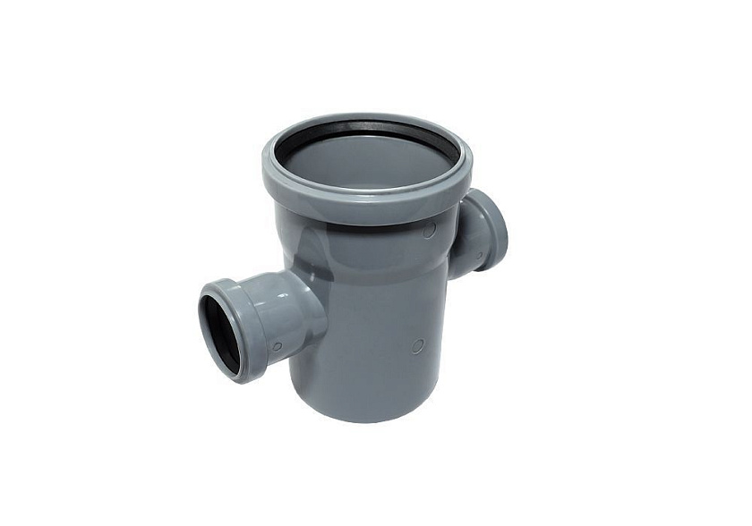 Крестовина канализационная 110/110/110/90 одноплоскостная КОНТУР