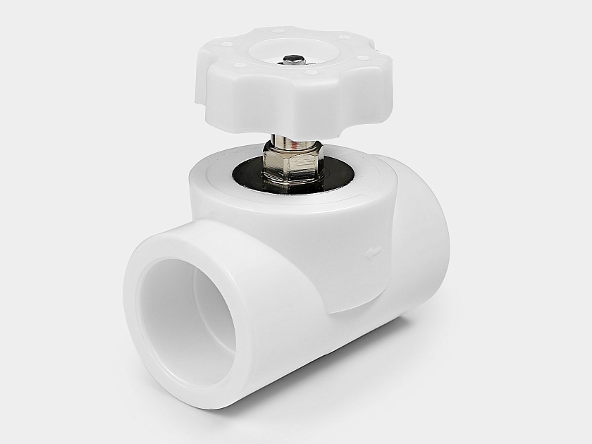 Вентиль 32 ППР белый Контур