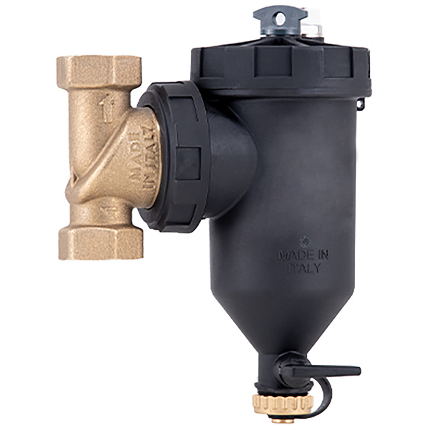 Фильтр 1" шламоотделитель с магнитом для настенных котлов STOUT 