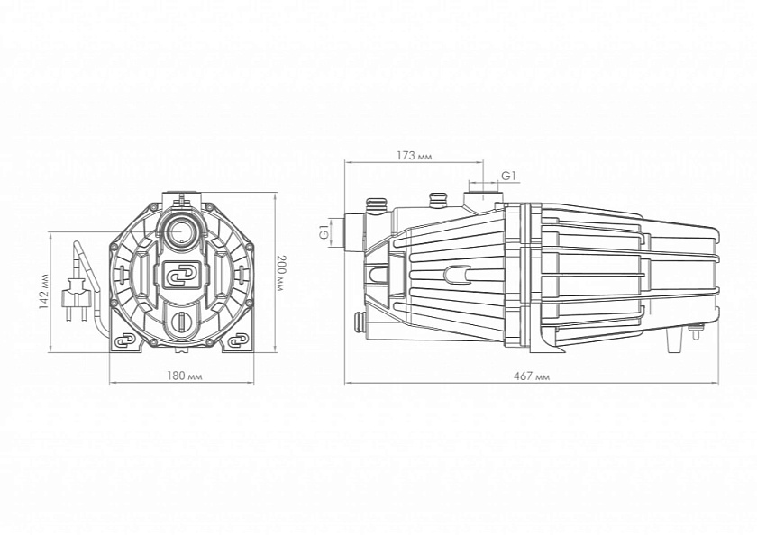 Насос ДЖАМБО ПРО 70/50 П Джилекс