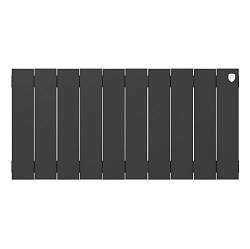 Радиатор биметаллический PIANOFORTE 300/10 секций черный ROYAL THERMO