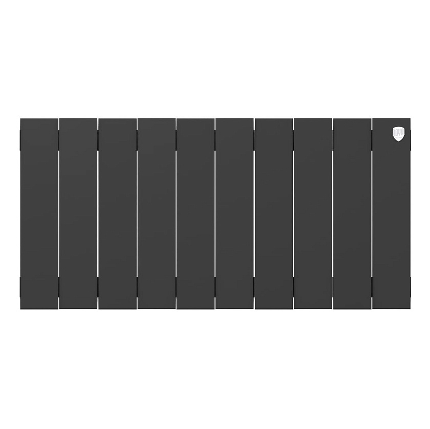 Радиатор биметаллический PIANOFORTE 300/10 секций черный ROYAL THERMO