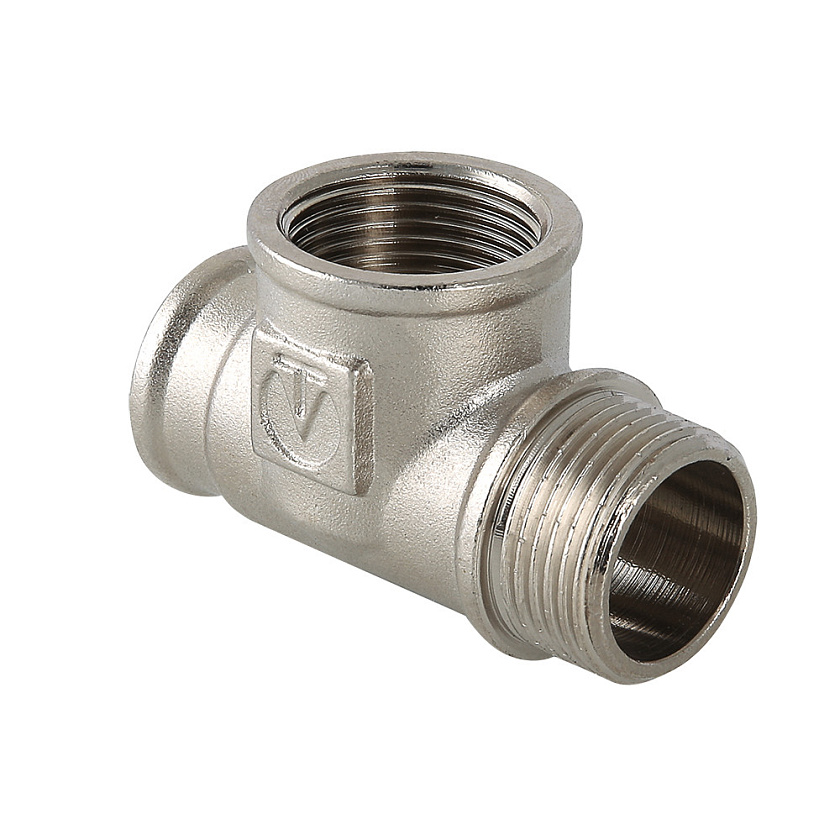 Тройник 3/4"нр х 3/4"вр х 3/4"вр хром 