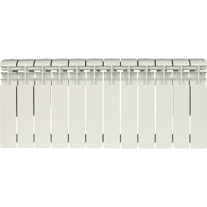 Радиатор алюминиевый Rommer Profi 350 12 секций RAL9016