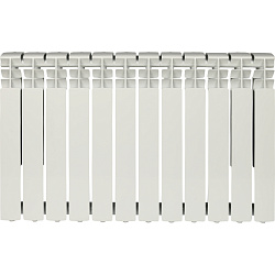 Радиатор алюминиевый Rommer Optima 500 12 секций RAL9016