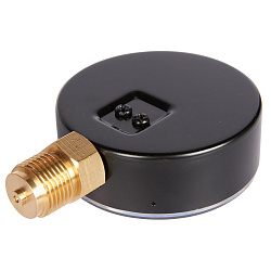 Манометр 1/2" 6 бар Ду 80 нижнее подключение ROMMER