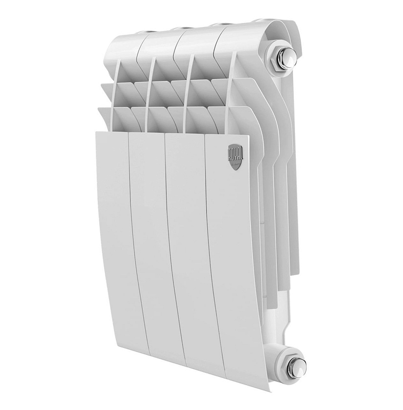 Радиатор биметаллический BiLiner 350/4 секции белый ROYAL THERMO