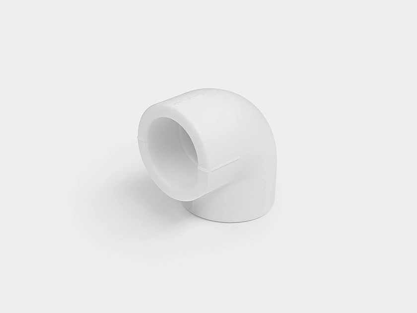 Колено 40/90 ППР белый Контур