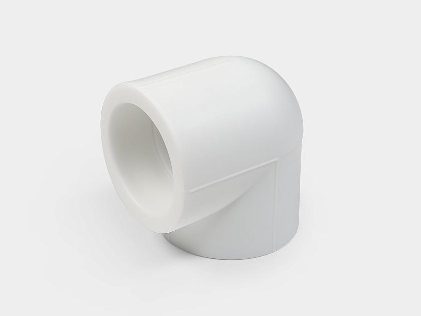 Колено 75/90 ППР белый Контур