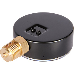 Манометр 1/2" 16 бар Ду 80 нижнее подключение ROMMER