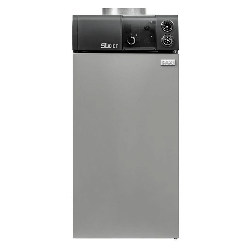 Котел газовый напольный одноконтурный атмосферный BAXI 1.22 SLIM EF 24 кВт (необходимо дозаказать дымовой колпак 7215465)