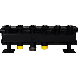 Коллектор 3 вых стальной DN 32 STOUT