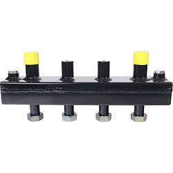 Коллектор 2 вых стальной DN 20 с гидравлическим разделителем STOUT