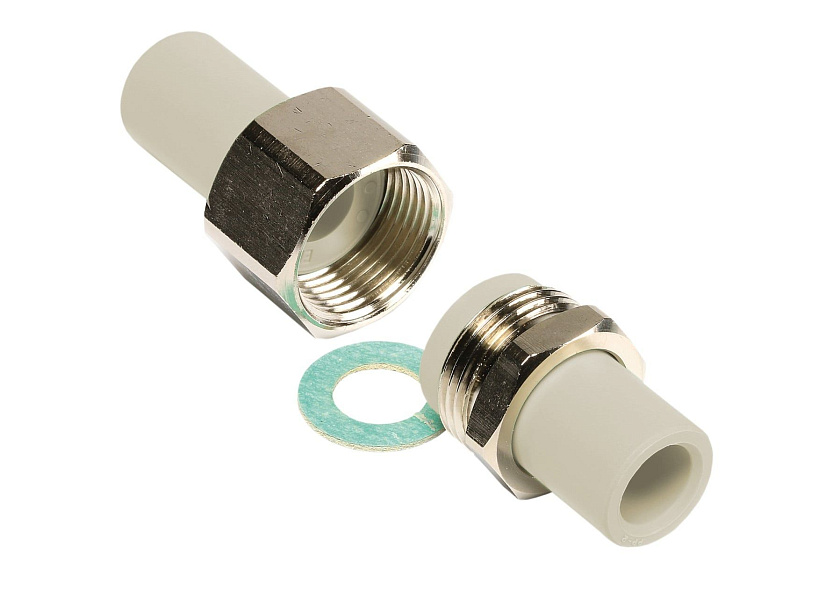 Разборное соединение 32 Wavin Ekoplastik 