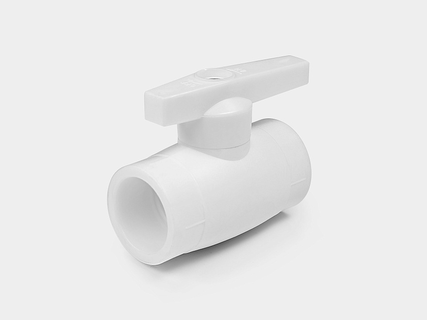 Кран 32 ППР белый Контур ЭКО