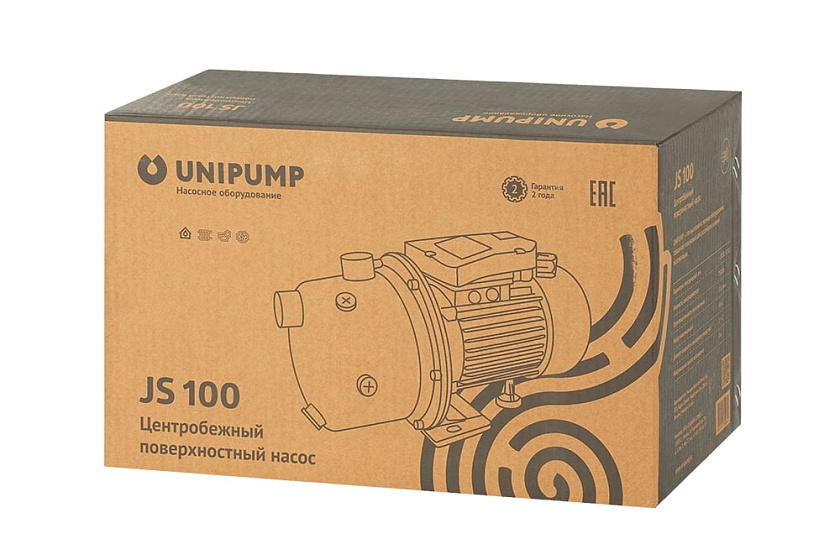 Насос JS 80 (45 л/мин;38м;600Вт) UNIPUMP