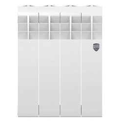 Радиатор биметаллический BiLiner 350/4 секции белый ROYAL THERMO