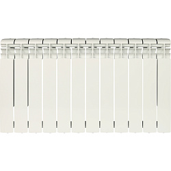 Радиатор алюминиевый Rommer Profi 500 12 секций RAL9016