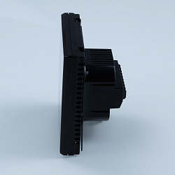 Комнатный двухконтурный WIFI-хронотермостат (черный)    Комнатный двухконтурный WIFI-хронотермостат (черный)