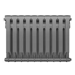 Радиатор биметаллический BiLiner 500/10 секций серебро ROYAL THERMO
