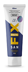Паста для резьбовых соединений 65 мл белая (для льна) SANFIX