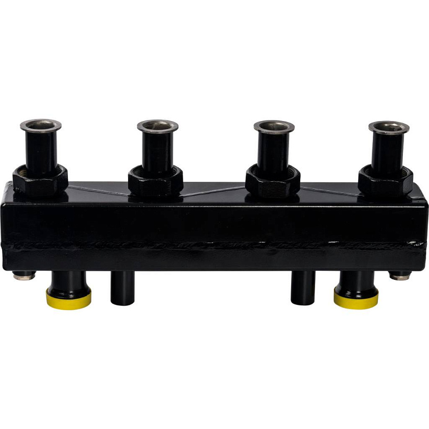 Коллектор 2 вых стальной DN 25 с гидравлическим разделителем STOUT