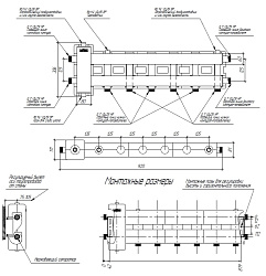 Коллектор балансировочный BM-60-4D.EPP (до60кВт,вх. G 1′, 3+1 контура G 1′, EPPтермоизол) Gidruss 