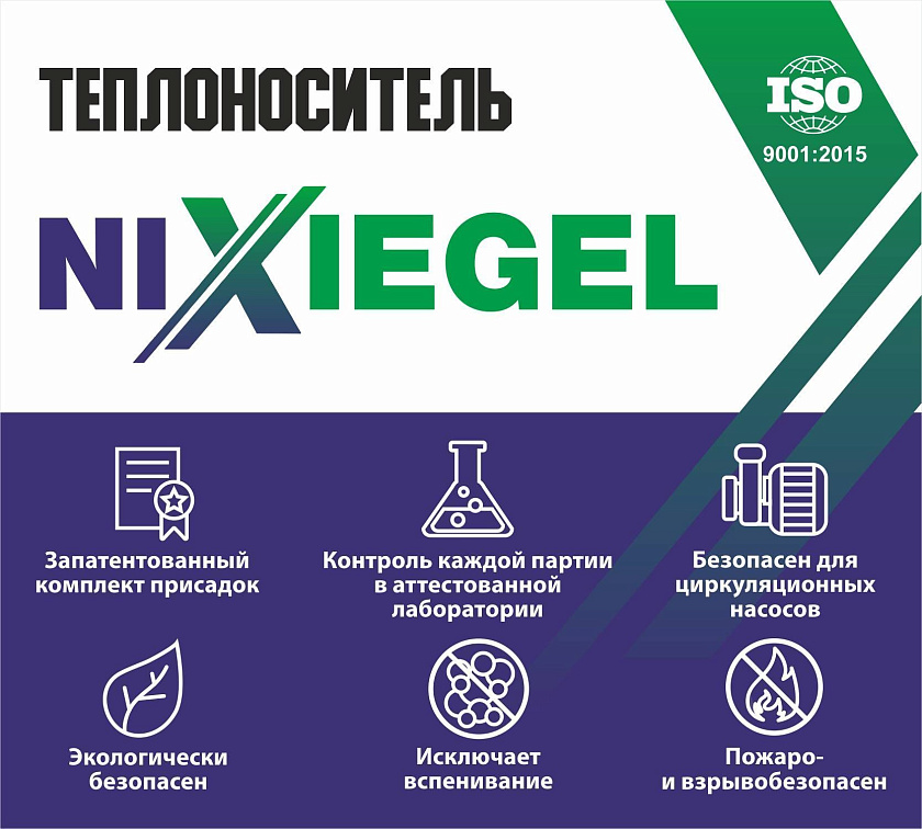 Теплоноситель Nixiegel ТОР-30  30 кг 