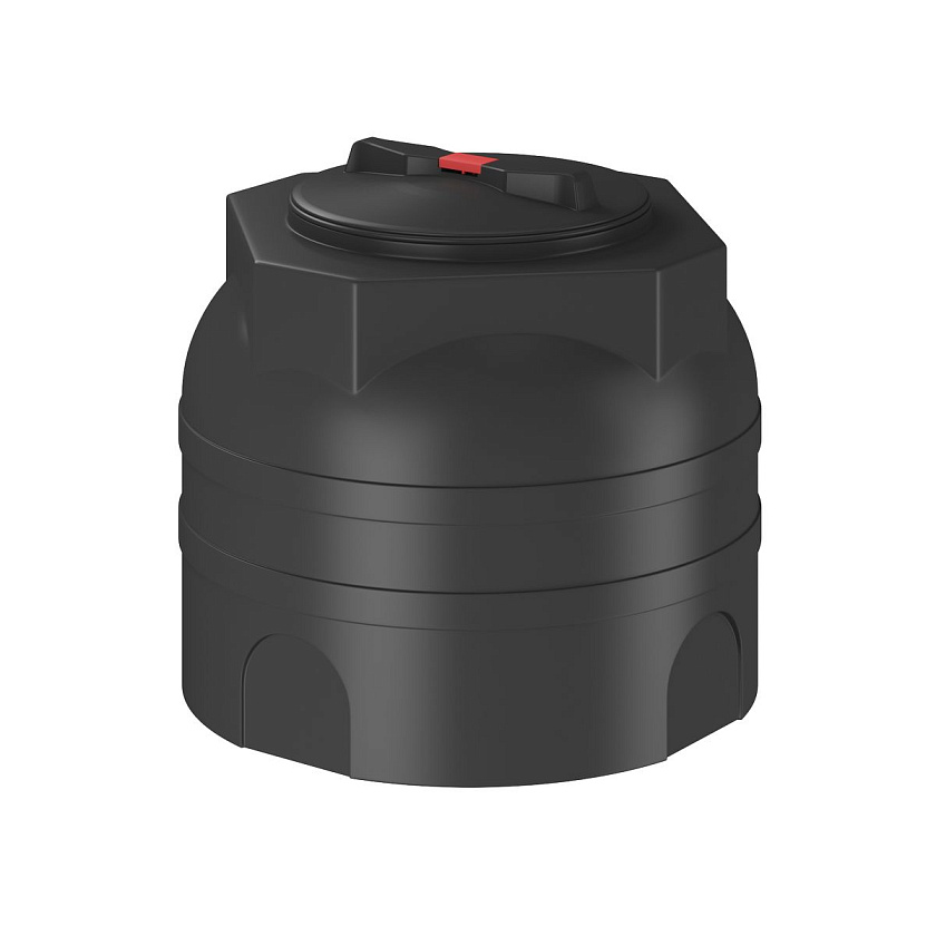 Бак 100 ATV (черный) для воды без отверстий AКВАТЕК