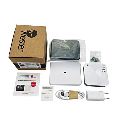 Термостат комнатный RT20PRF радио програм.с ЖК дисплеем Wester