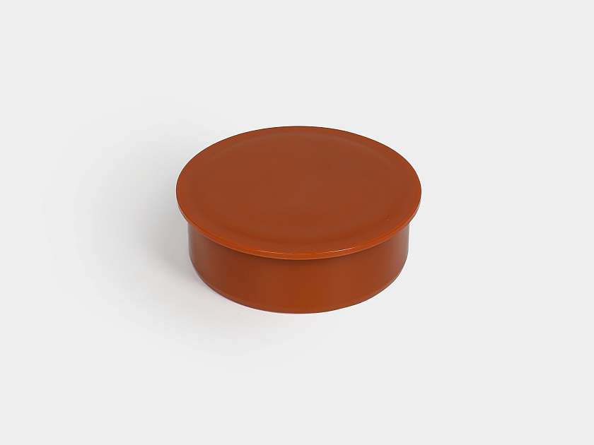 Заглушка канализационная 110 оранжевая Контур/Политек