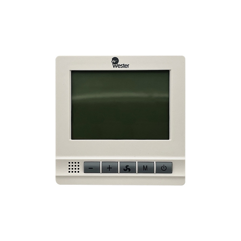 Термостат комнатный  RT06F сенсорный для фанкойла с ЖК дисплеем Wester