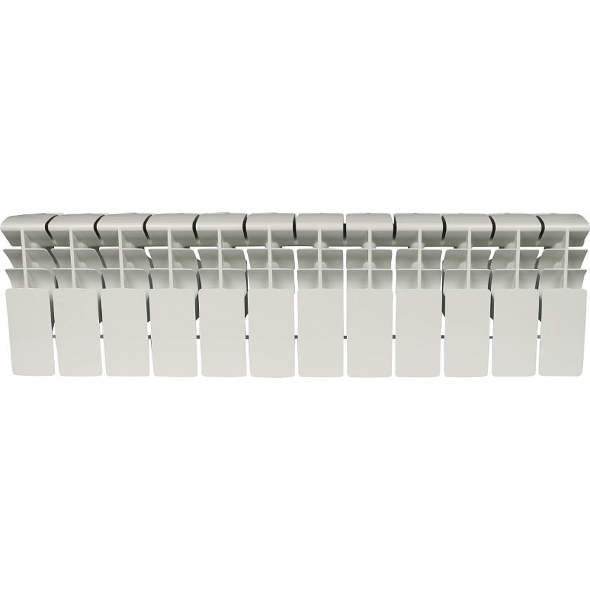 Радиатор алюминиевый Rommer Plus 200 12 секций RAL9016