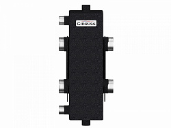 Гидрострелка  GR-100-32, 100 кВт, G11/4", сталь, монтажный к-т K.TGR Gidruss