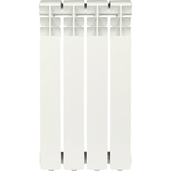 Радиатор алюминиевый Rommer Optima 500 4 секции RAL9016