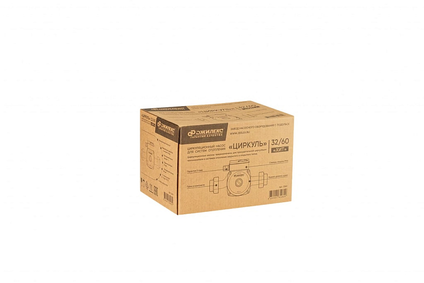Насос циркуляционный 32/60-180 с гайками Циркуль Джилекс 