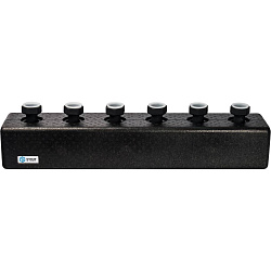 Коллектор 3 вых стальной DN 25 STOUT