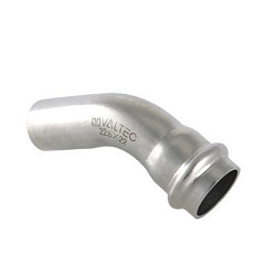 Угольник 45° вн.-нар. из нержавеющей стали 22а х22  