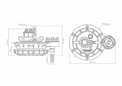 Оголовок 110-133/32 скважинный  ОСПБ ДЖИЛЕКС  