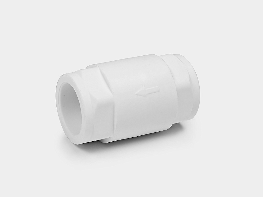Клапан обратный 32 ППР белый КОНТУР 