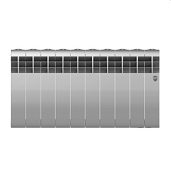 Радиатор биметаллический BiLiner 350/10 секций серебро ROYAL THERMO