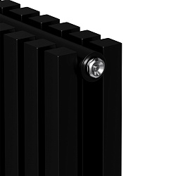 Радиатор Shift Q 30.2.1800/6 боковое подключение, черный (1938 Вт)  ROYAL THERMO Радиатор Shift Q 30.2.1800/6 боковое подключение, черный (1938 Вт)  ROYAL THERMO