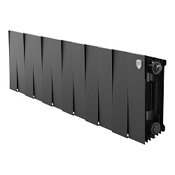 Радиатор биметаллический PIANOFORTE 200/12 секций черный ROYAL THERMO
