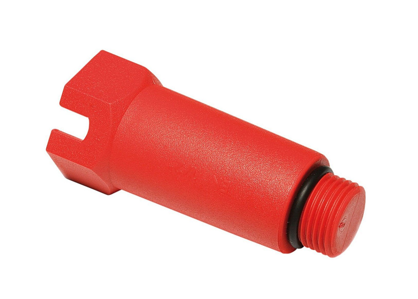 Пробка длинная с прокладкой 1/2"   Wavin Ekoplastik