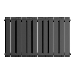 Радиатор биметаллический PIANOFORTE 500/12 секций черный ROYAL THERMO
