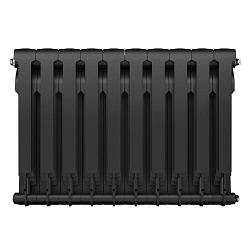 Радиатор биметаллический BiLiner 500/10 секций черный ROYAL THERMO