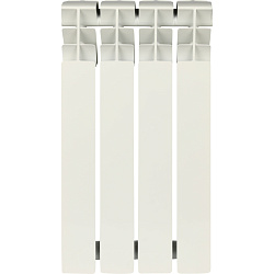 Радиатор алюминиевый Rommer Plus 500 4 секции RAL9016