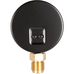 Манометр 1/2" 10 бар Ду 80 нижнее подключение ROMMER Манометр 1/2" 10 бар Ду 80 нижнее подключение ROMMER