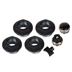 Комплект монтажный 1”х 1/2" черный Royal Thermo  